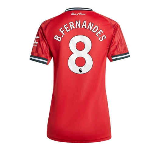 Billige Fotballdrakt Manchester United Bruno Fernandes #8 Replika Hjemmedrakt Dame 2025-26 Kortermet Billige Fotballdrakt Manchester United Bruno Fernandes #8 Replika Hjemmedrakt Dame 2025-26 Kortermet
